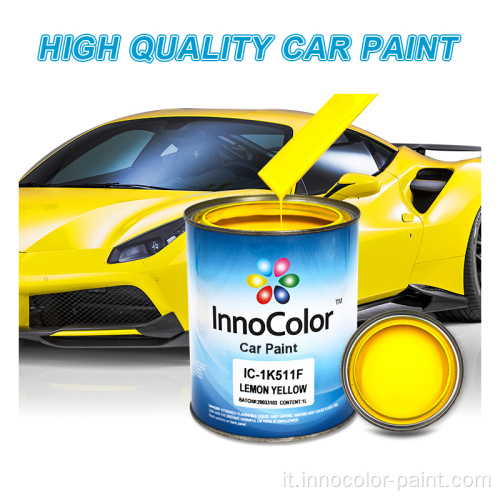 Buona precisione 1k Color Car vernice per rifinire